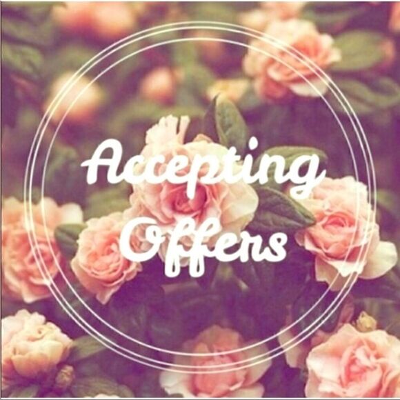 Open to all reasonable offers💕